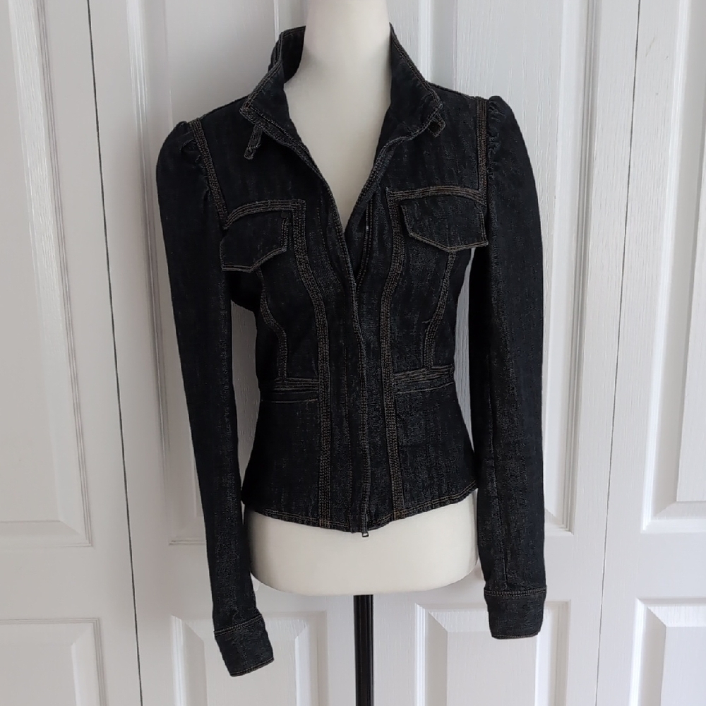 Gucci Dark Denim Jean Jacket